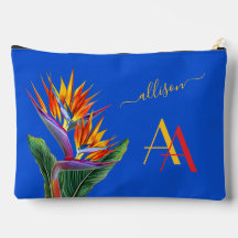 Monograma Personalizado de Nome Floral Moderno Vib