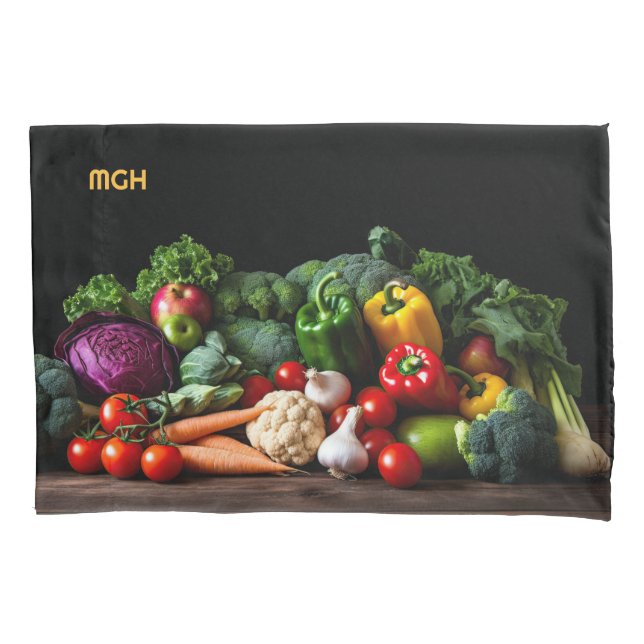 Monograma Personalizado de Produtos Hortícolas Fre (Frente)