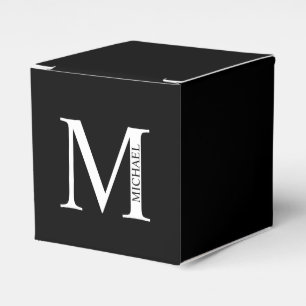Monograma Personalizado e Caixa de Favor do Nome