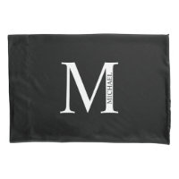 Monograma Personalizado e Caso de Travesseiro de N