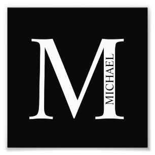 Monograma Personalizado e Impressão de Fotografia