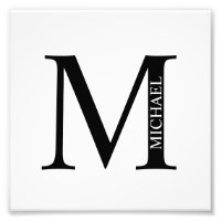 Monograma Personalizado e Impressão de Fotografia