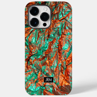 Monograma Personalizado Iridescente de Folha Brilh