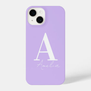 Monograma Personalizado Lilac Roxo