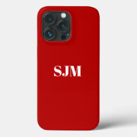 Monograma personalizado minimalista nome cherry re