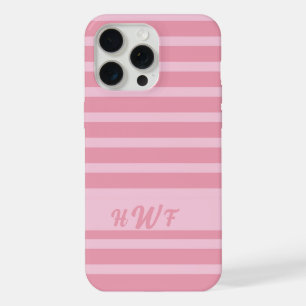 Monograma Personalizado Monocromático rosa bege