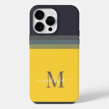 Monograma Personalizável com Bloco de Cor de Faixa
