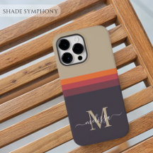 Monograma Personalizável com Bloco de Cor de Faixa