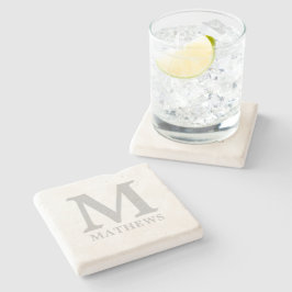 Monograma. porta-copos