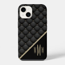 Monograma Preto Dourado Incluso