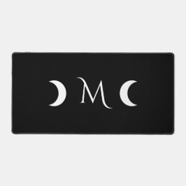 Monograma preto-e-branco do Crescente Moderno