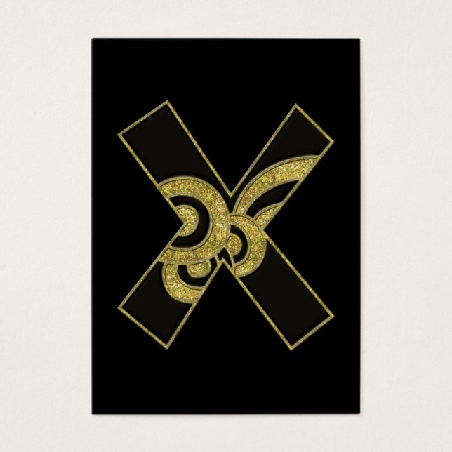 monograma retrorreflector - X (Frente)