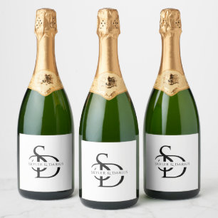 Monograma Simples De Casamento Personalizado Com N