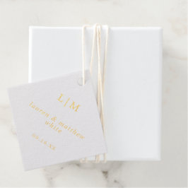 Monograma Simples Elegante Casamento