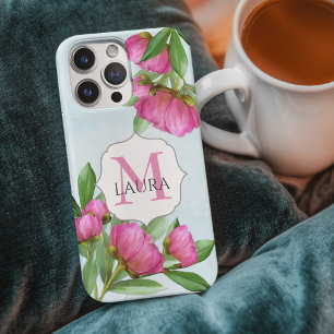 Monograma Simples, Rosa Floral