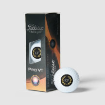 Monograma Titleist Pro Golf Balls