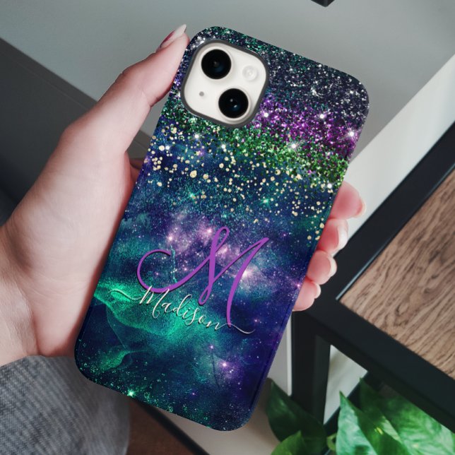 Monograma verde-escura-escura, escura, esverdeado (Criador carregado)