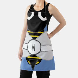 Monogrammed BumbleBee Apron