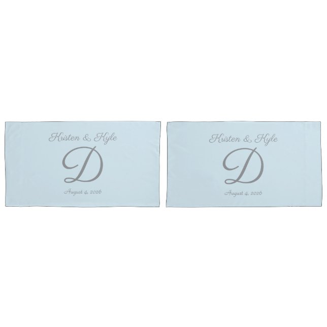 Monogrammed wedding gift  (Frente - conjunto)