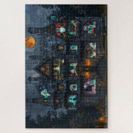 Monster House Scary Jigsee Quebra-cabeça