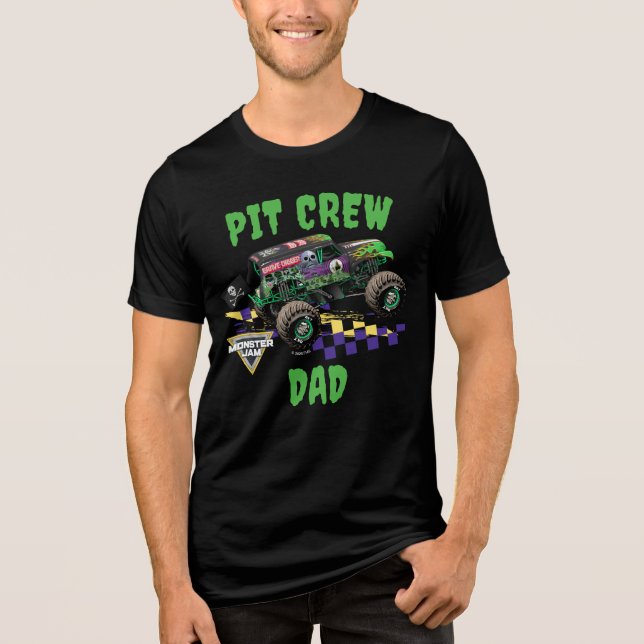 Monster Jam Grave Digger Equipe de Pit Daddy (Frente)