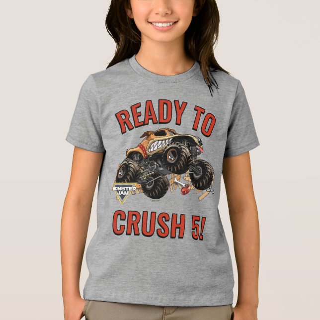 Monster Jam - Monster Mutt Pronto para Esmagar Ani (Frente)
