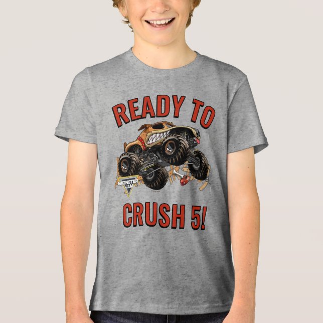 Monster Jam - Monster Mutt Pronto para Esmagar Ani (Frente)