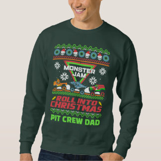 Monster Jam "Roll Into Christmas" Suéter Feio
