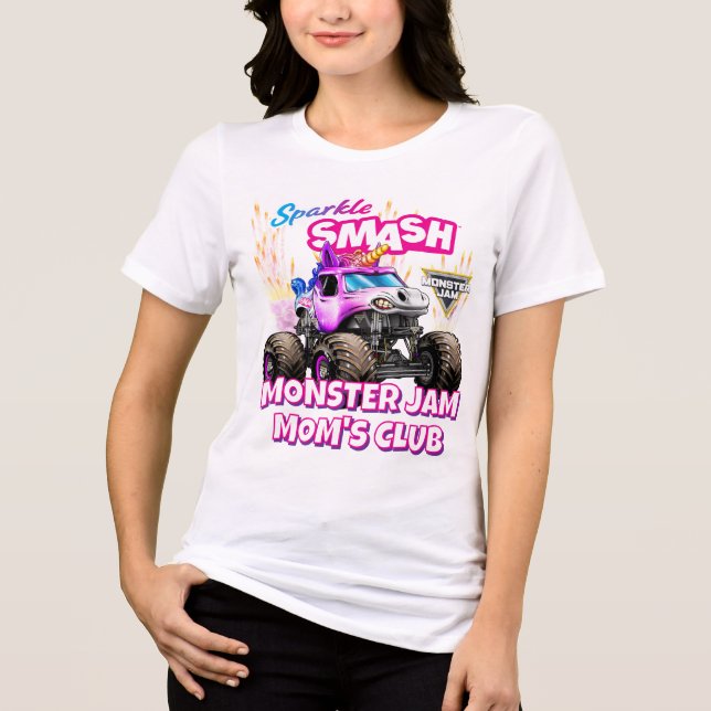 Monster Jam Sparkle Smash - Clube da Mamãe Monster (Frente)