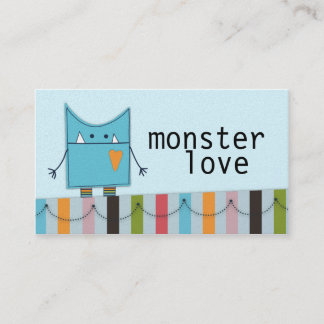 Monster Love Cartões de visitas