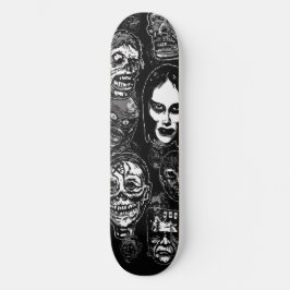 Monster Mask Skateboard Deck - Mapeamento da Conco