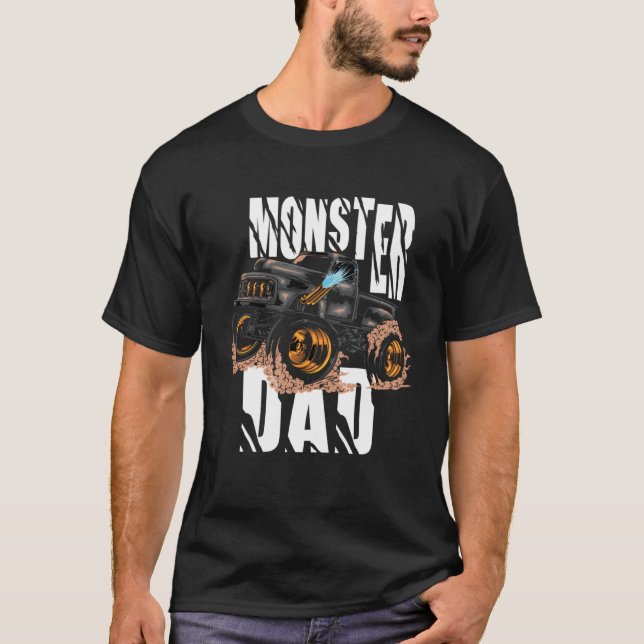 Monster Truck Pai Monster Monster Truck Pullover H (Frente)