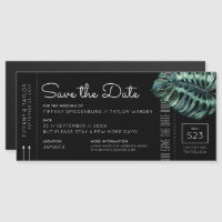 Monstera Boembarque Pass Magnet Salvar Data Preto