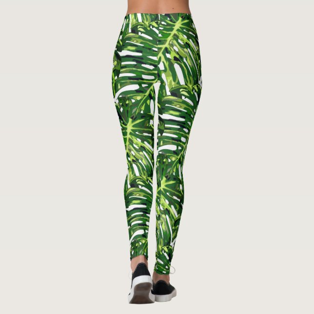 Monstera Deixa Leggings (Verso)