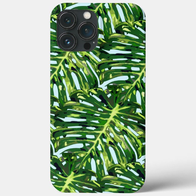 Monstera deixa verde (Verso)