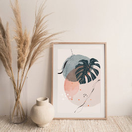 Monstera Greenery Poster