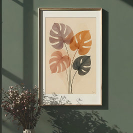 Monstera Harmony Impressão