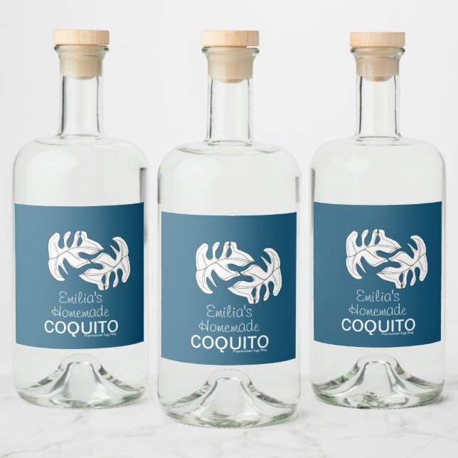 Monstera Homemade Coquito Recebe Marcas Comerciais (Garrafas)
