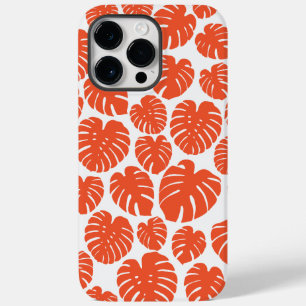 Monstera - Laranja e Branco