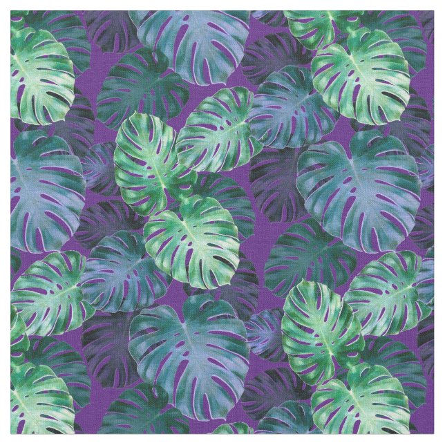 Monstera Tropical Deixa Tecido (Detalhe)