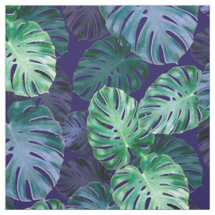 Monstera Tropical Deixa Tecido