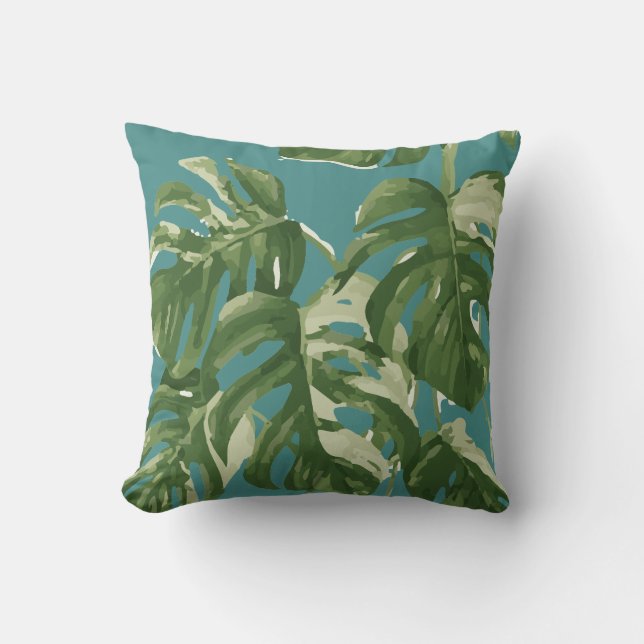 Monstera Tropical Plant | Almofada (Frente)