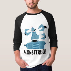 Monsterbot! Camisa branca