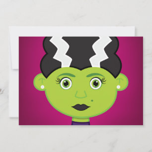 Monstro de menina verde