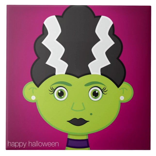 Monstro de menina verde (Frente)