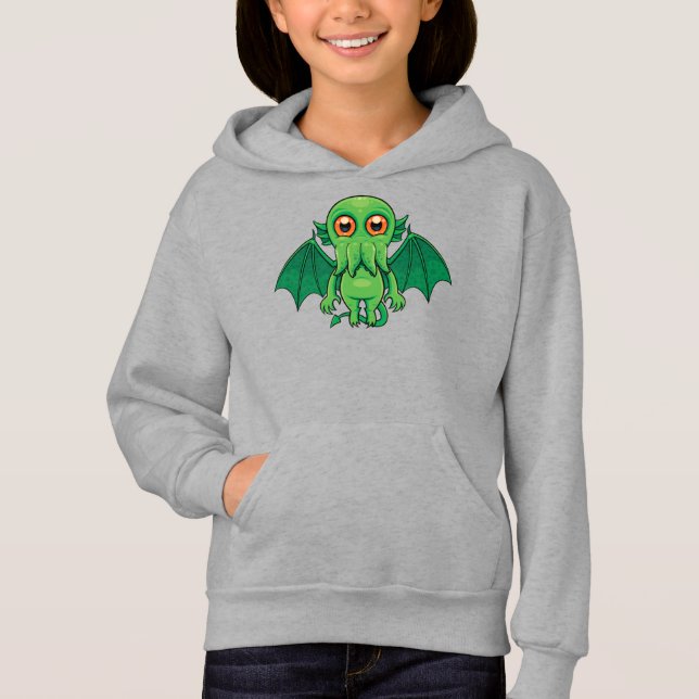 Monstro do Cthulhu Verde Bonito (Frente)