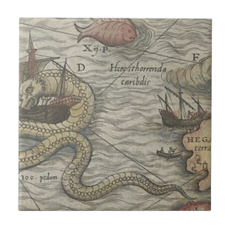 Monstro do mapa/serpente de mar