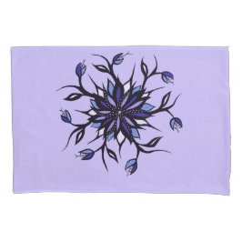 Monstro florais góticos e dentes da mandala