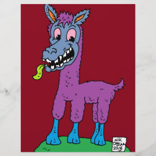 Monstro parvo do lama