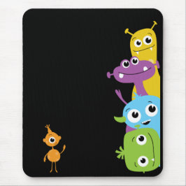 Monstro parvos Mousepad para miúdos
